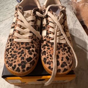 Gola Leopard and Off White Sneakers